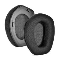 Csere fülpárnák Sennheiser HDR165, 175, 185, 195 és RS165, 175, 185, 195 fejhallgatókhoz - Fekete, textil