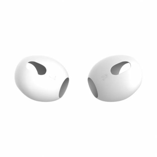 Foto - Csere szilikon füldugó Apple AirPods 3 fejhallgatóhoz - Fehér